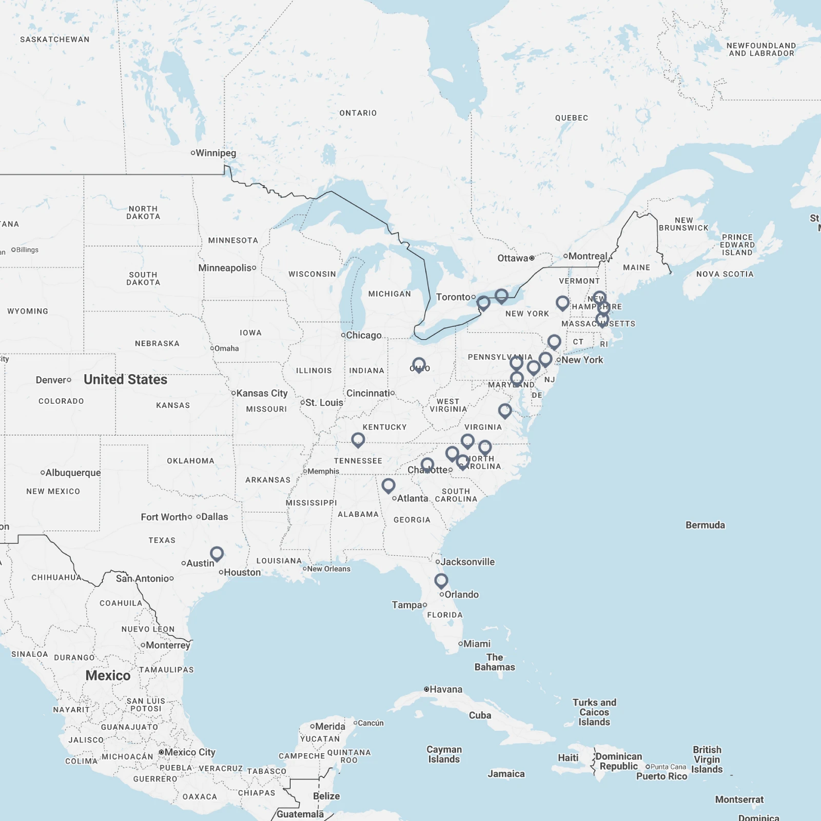 Store locations